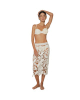 FLORES CROCHET LONG SKIRT