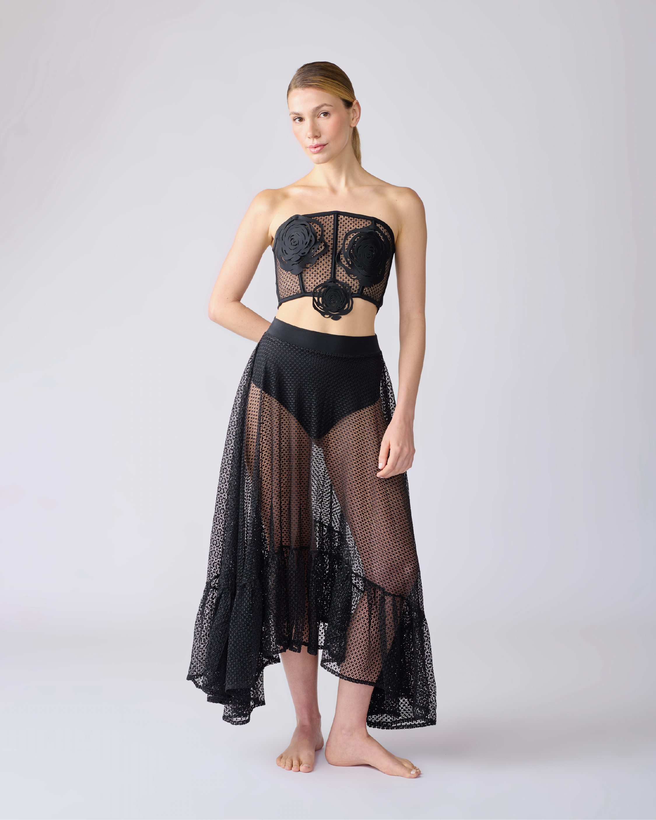 JARDIN DE ROSAS BIKINI TOP