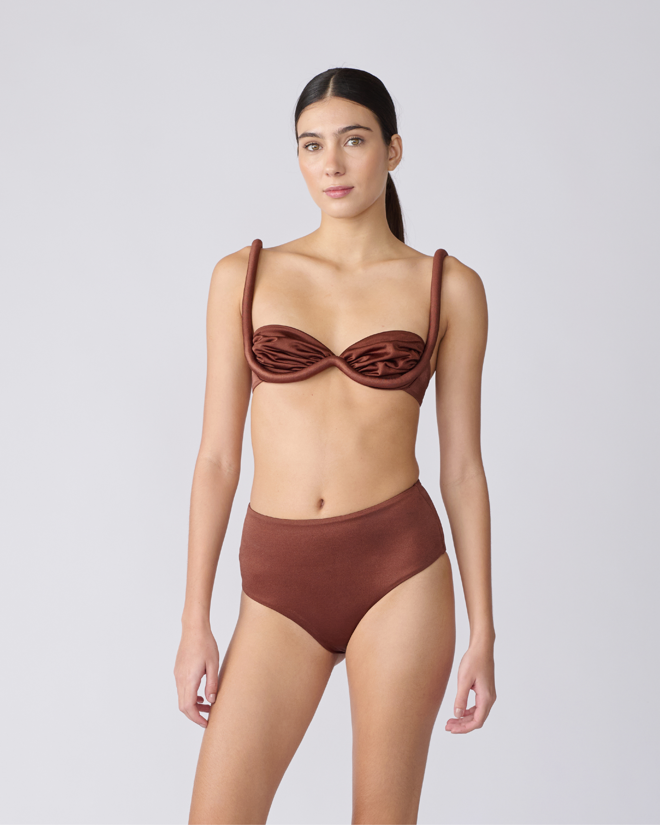 HIGH WAIST BIKINI BOTTOM
