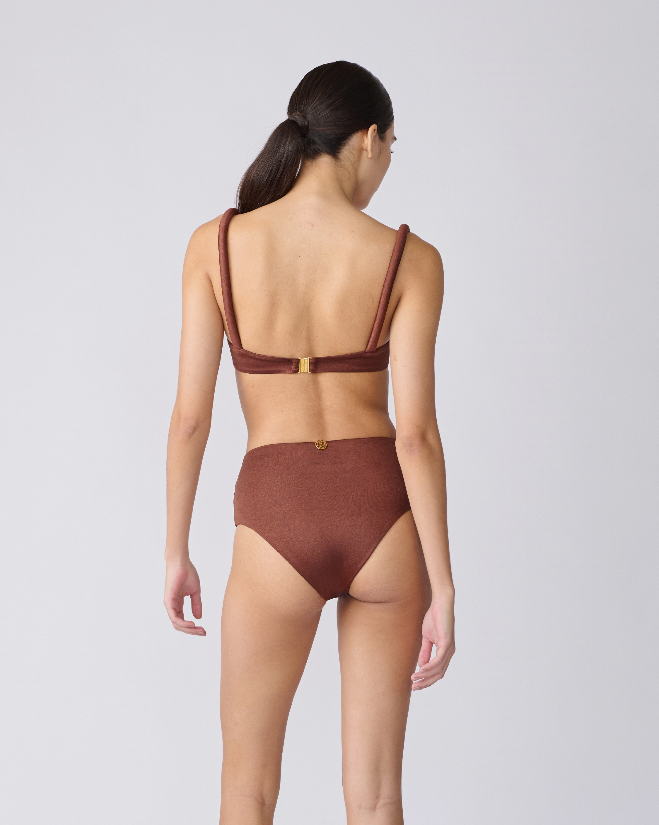 HIGH WAIST BIKINI BOTTOM