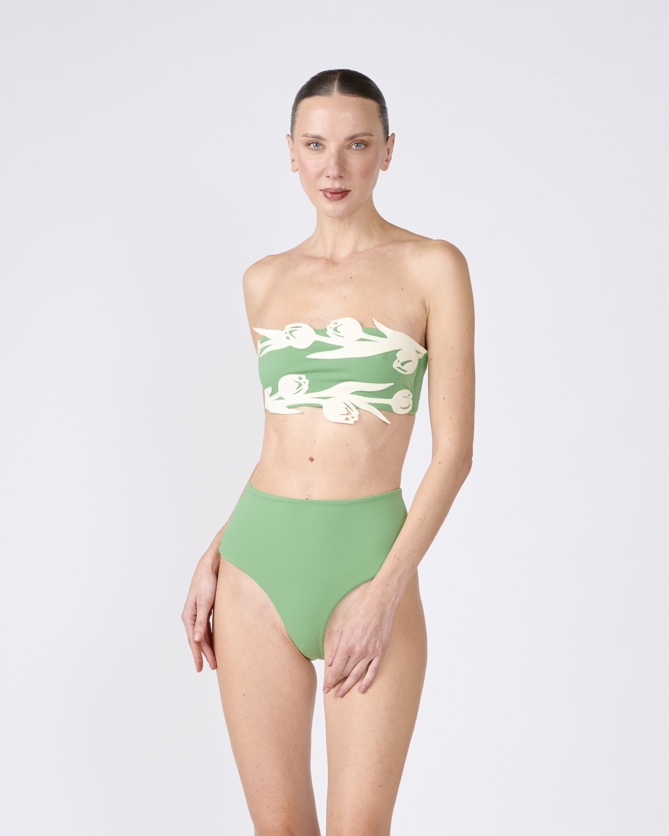 HIGH WAIST BIKINI BOTTOM