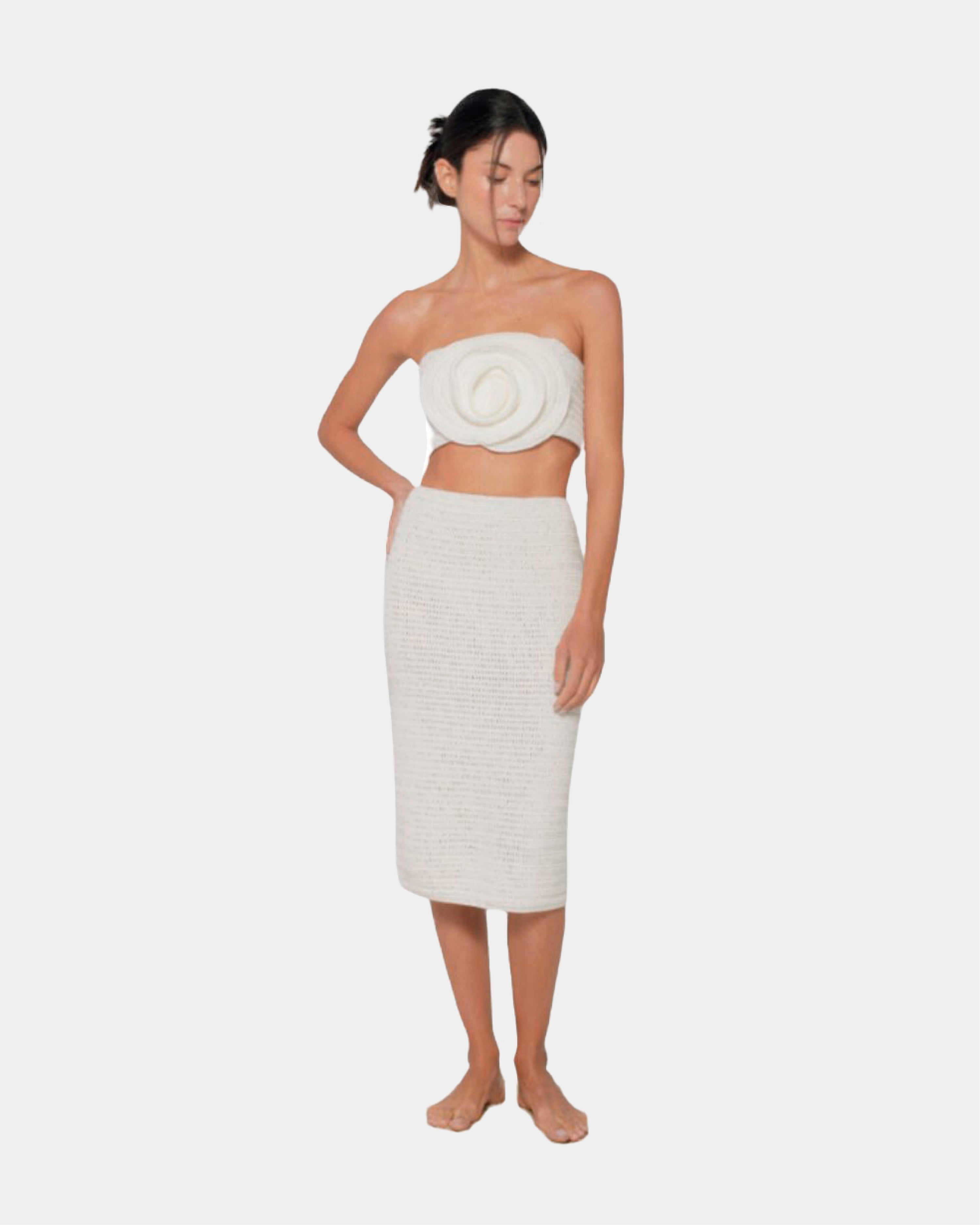 MAXI ROSE CROCHET TOP